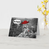 リス・アーフランスのティスト・ボン・ボヤジ カード (黄色い花)