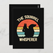リス・ウィスパーラー・リス愛好家への贈り物 ポストカード (正面/裏面)