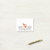 リス・ウィスパー ポストイット (デスク上)