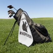 リス・ウィスパー | リス好き ゴルフタオル (グリーン)