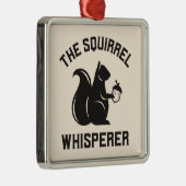 リス・ウィスパー | リス好き メタルオーナメント (右)