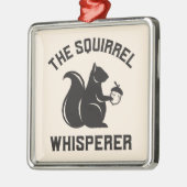 リス・ウィスパー | リス好き メタルオーナメント (左)
