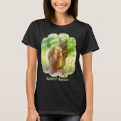 リス・ウォッチャー動物絵を描のアートワーク Tシャツ (正面)