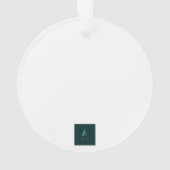 リス オーナメント (裏面)