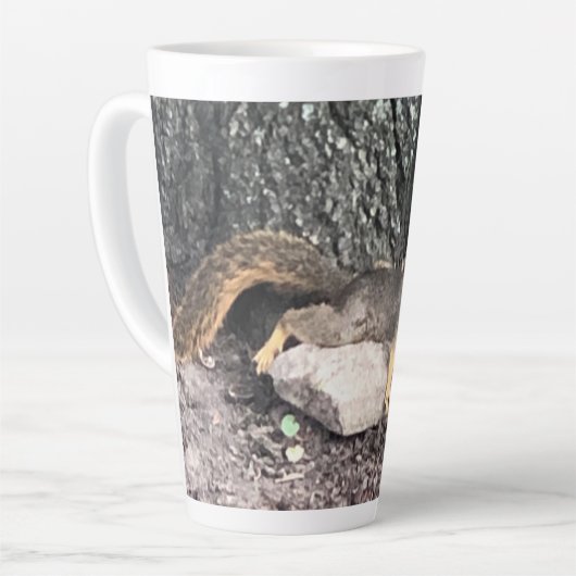 リス カフェラテマグ (左アングル)