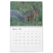 リス カレンダー (2月 2026)