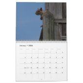 リス カレンダー (1月 2026)