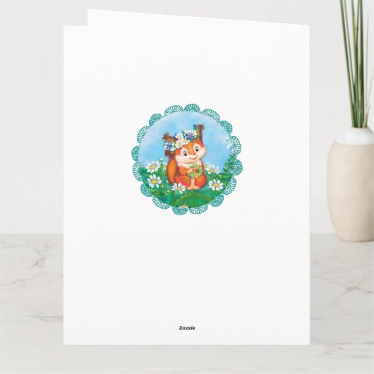 リス カード (裏面)