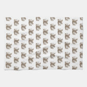 リス キッチンタオル (横)