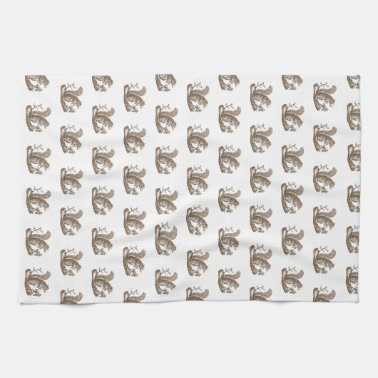 リス キッチンタオル (横)