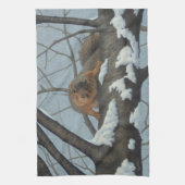 リス キッチンタオル (縦)