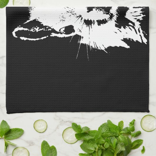 リス キッチンタオル (折り畳み)