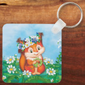 リス   キーホルダー (裏面)