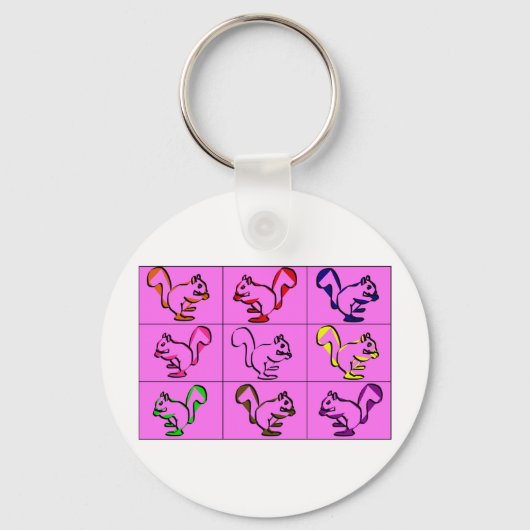 リス キーホルダー (正面)