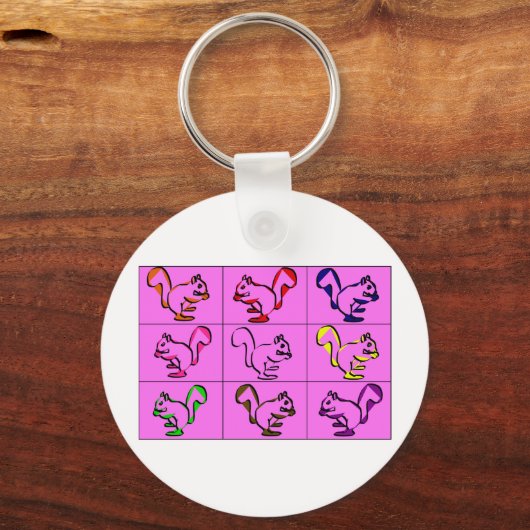 リス キーホルダー (正面)