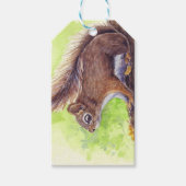 リス ギフトタグ (正面)