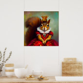 リス・クイーン・オブ・ハート ポスター (キッチン)