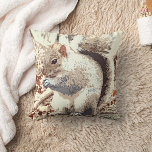 リス クッション (ブランケット)