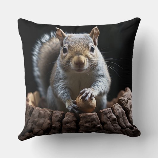 リス クッション (裏面)