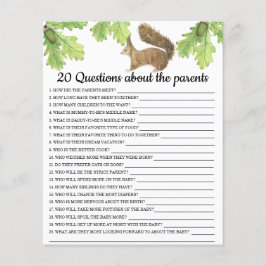 リス – ゲーム – 親に関する20の質問