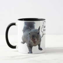リス コーヒーブレイク マグカップ 名入れ