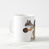 リス コーヒーマグカップ (正面左)