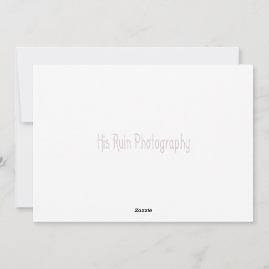 リス シーズンカード (裏面)