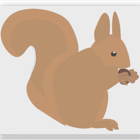 リス シール (正面)