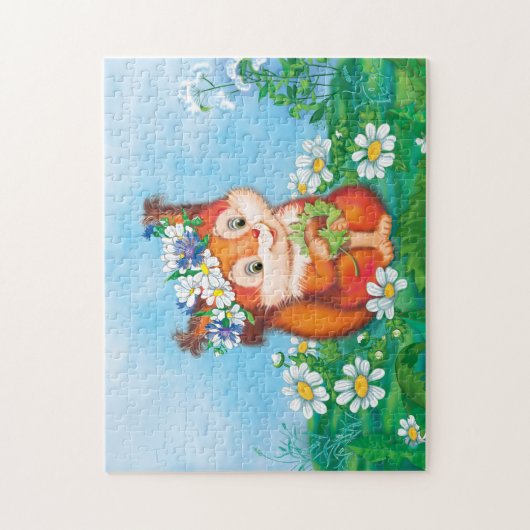 リス ジグソーパズル (縦)