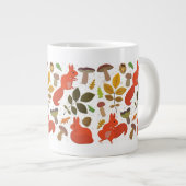 リス ジャンボコーヒーマグカップ (正面右)