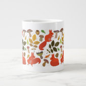 リス ジャンボコーヒーマグカップ (正面)