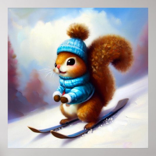 リス・スキー ポスター (正面)