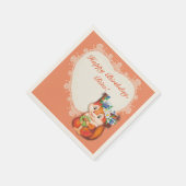 リス スタンダードカクテルナプキン (角)