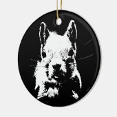 リス セラミックオーナメント (左)