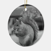 リス セラミックオーナメント (左)