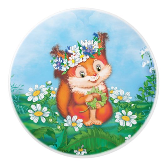 リス セラミックノブ (正面)