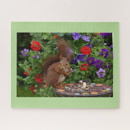 リス・ダイニング・イン・ガーデン ジグソーパズル