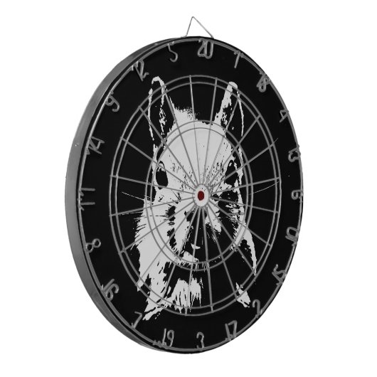 リス ダーツボード (正面左)