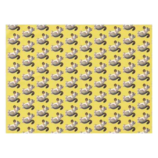 リス テーブルクロス (正面(横))