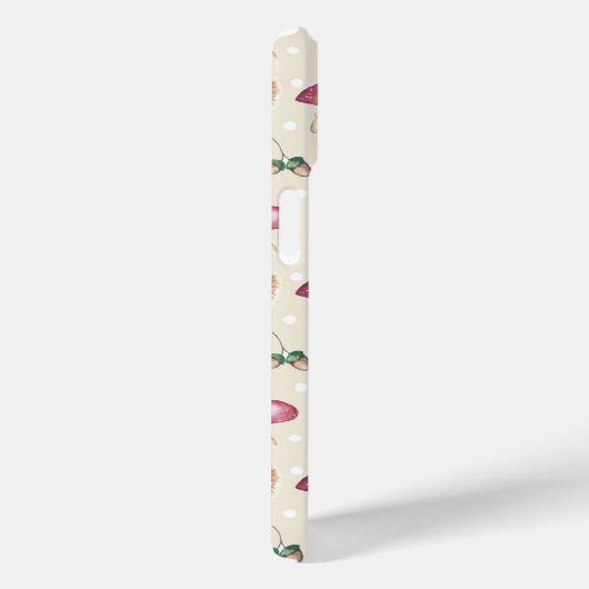 リス&トアドストールズ秋のパターパーソナライズされたン Case-Mate iPhoneケース (裏面 / 右)