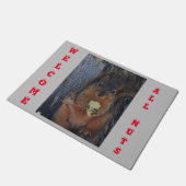 リス ドアマット (アングル)