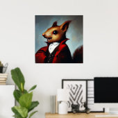 リス・ドラキュラ ポスター (ホームオフィス)