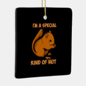 リス – ナットの特殊な種類 セラミックオーナメント (右)