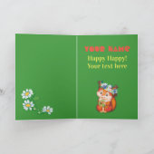 リス ノートカード (内部)