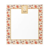 リス ノートパッド (正面)