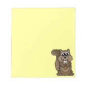 リス ノートパッド (正面)