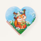 リス ノートブック (正面)