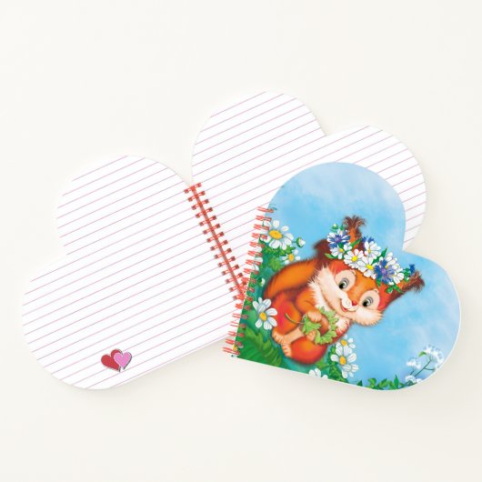 リス ノートブック (内部)