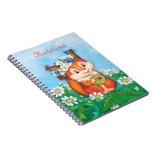 リス ノートブック (右側)