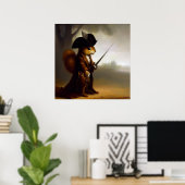 リス・ハイウェイマン ポスター (ホームオフィス)